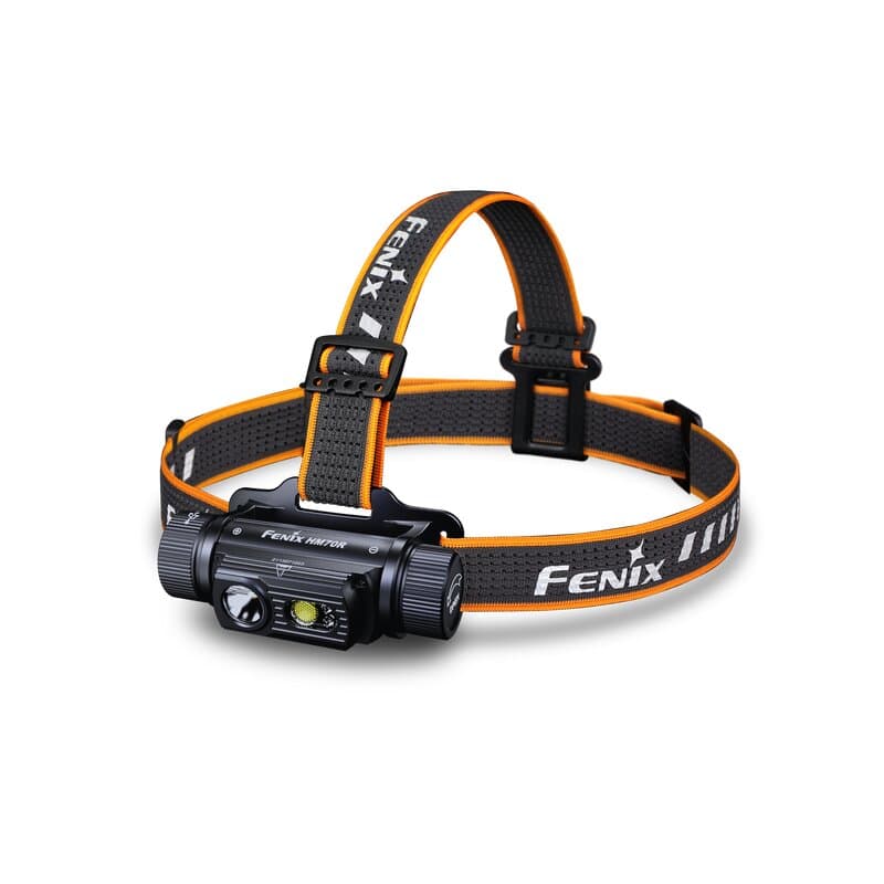 Lampe frontale Fenix HM70R LED 1600 lumens 21700 Batterie Li-ion 100 heures d'autonomie