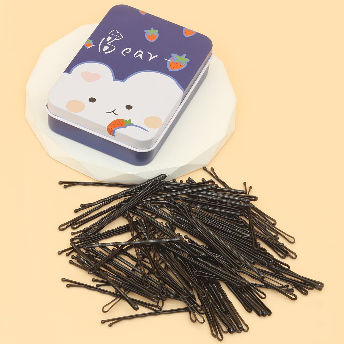 100 piÃ¨ces Pince Ã cheveux Bobby unicolore occasionnels