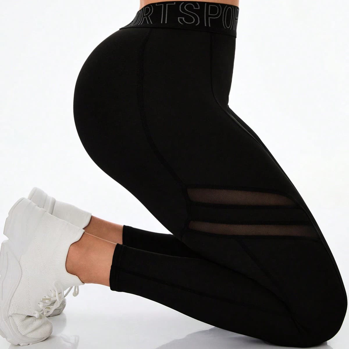 Pantalon de yoga pour femmes serrÃ© avec fonction de levage de hanche pour les sports occasionnels