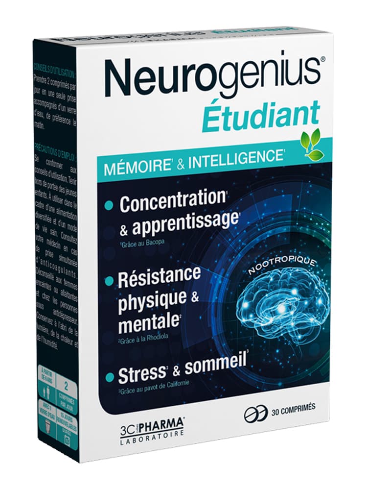 3C Pharma Neurogenius® Étudiant