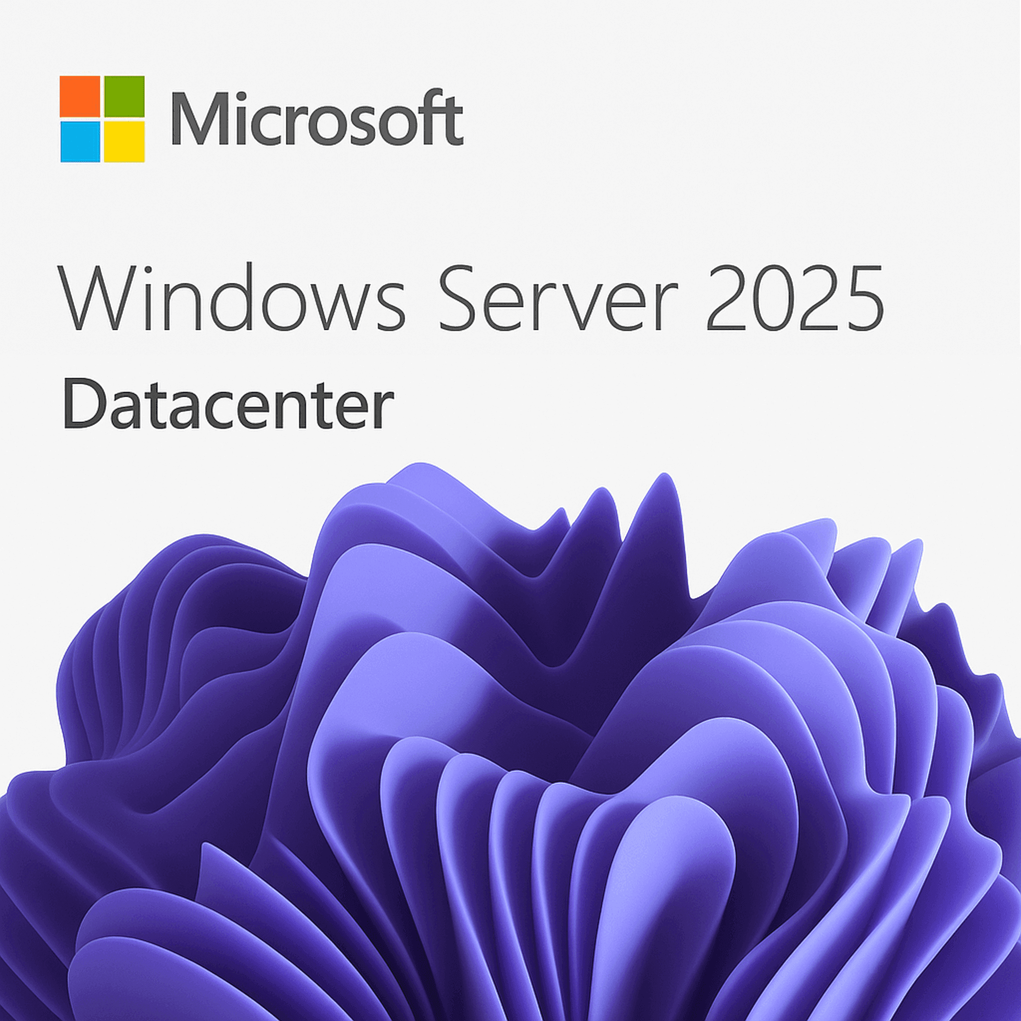 Microsoft Windows Server 2025 Datacenter | 1 Serveur | VMs illimitées | 24 cœurs | Version définitive | Téléchargement